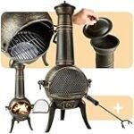Análisis y comparativa de las mejores chimeneas de jardín: ¡Encuentra la ideal para tu hogar!