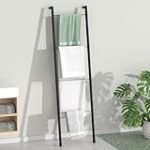 Análisis y comparativa de los mejores toalleros tipo escalera en color negro: ¡Elige el ideal para tu baño!