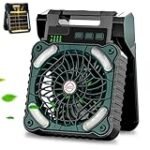 Análisis y comparativa de los mejores ventiladores con panel solar: ¡Ecoeficiencia para tu hogar!